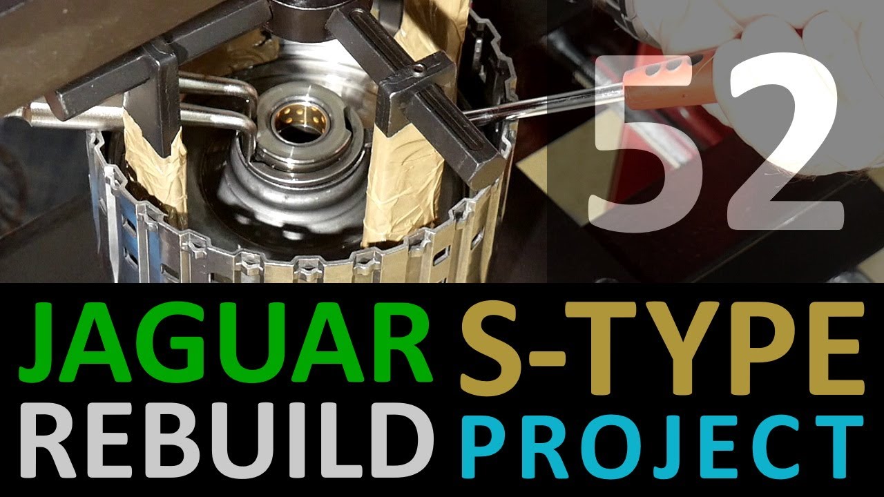 Jaguar S-Type Restoration [52] ZF 6HP26 Gearbox TEARDOWN (8) E Clutch Piston [2020-10-17]