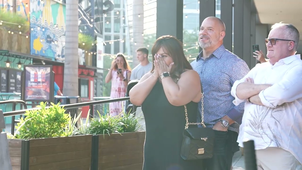 Scott & Monique Flash Mob Proposal in Tampa!