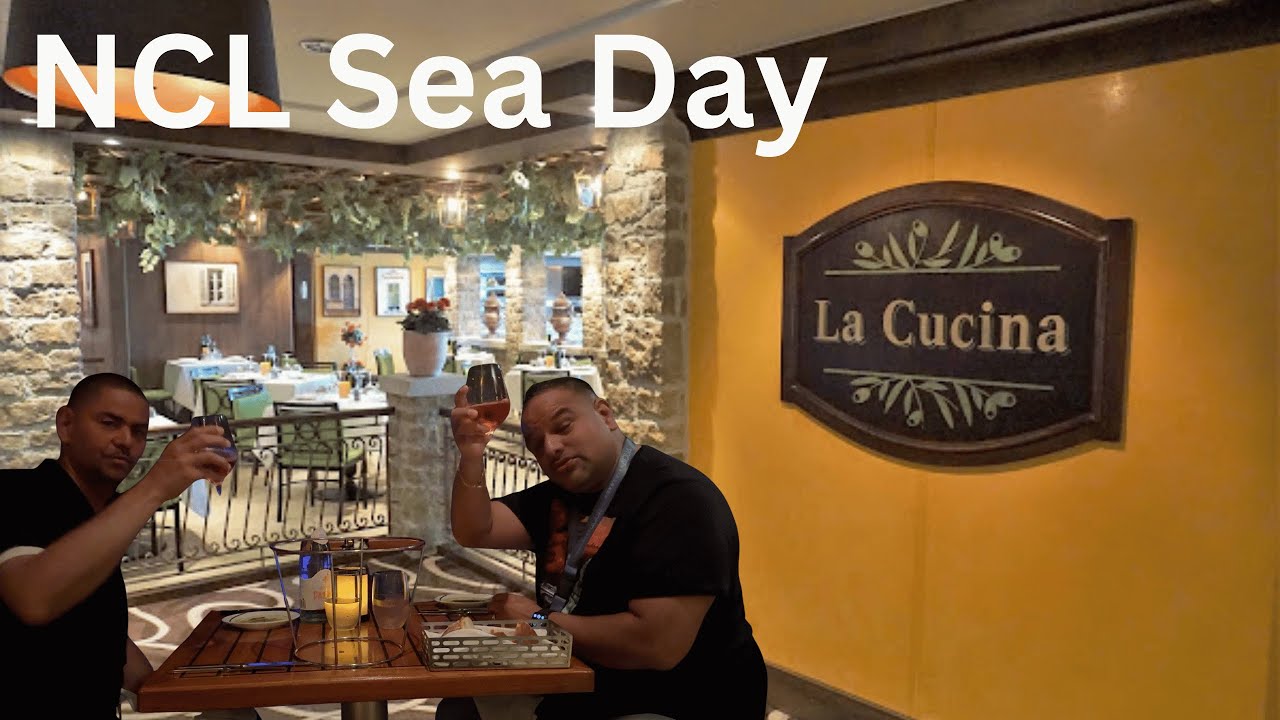 Sea Day и ресторан La Cucina #ncl #norwegiancruise #nclgetaway #cruisetour #cruiseship