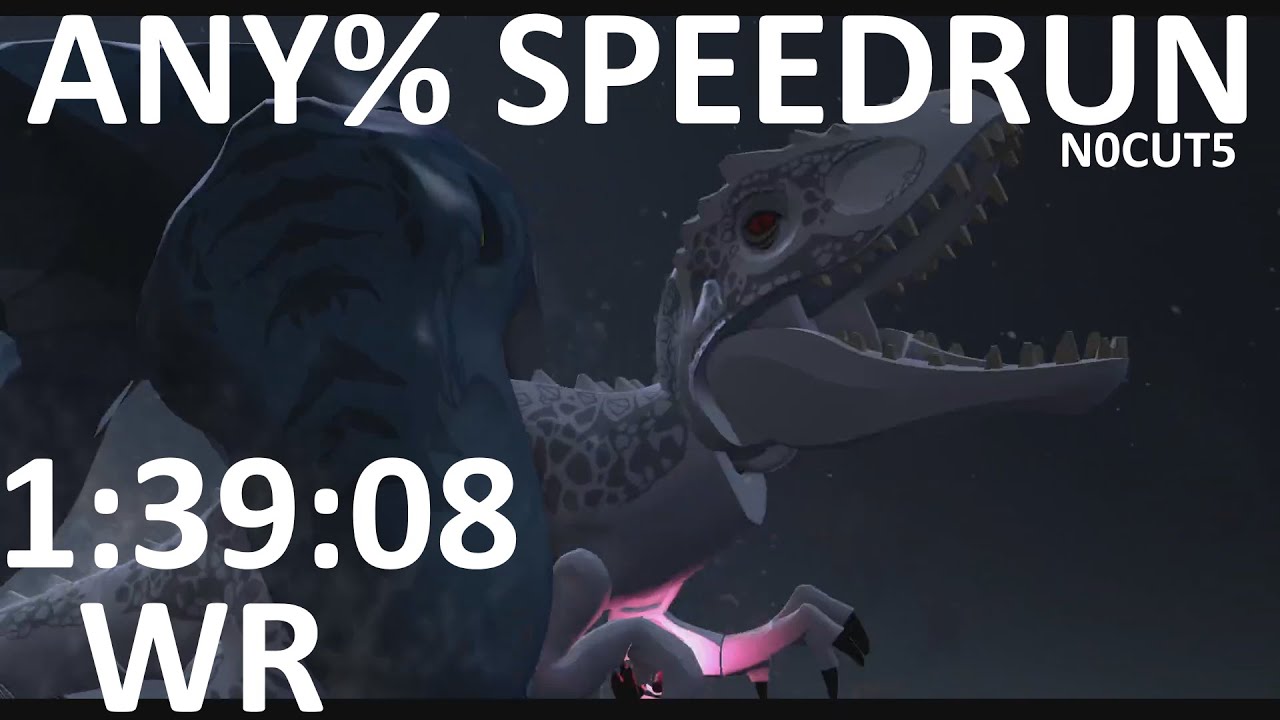 [FIRST SUB 1:40!] [Former WR] LEGO Jurassic World Any% Speedrun in 1:39:08