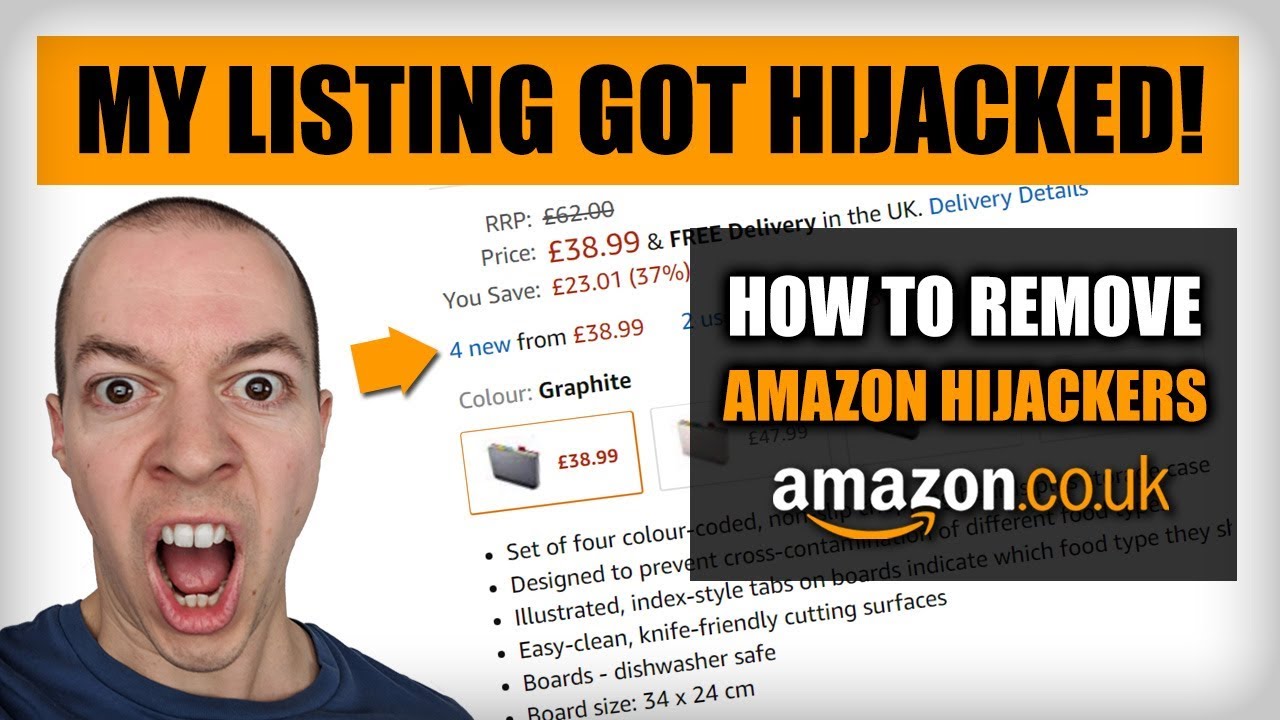 How to Remove Amazon Hijackers 2019 - Brand Registry Tutorial - Amazon FBA UK