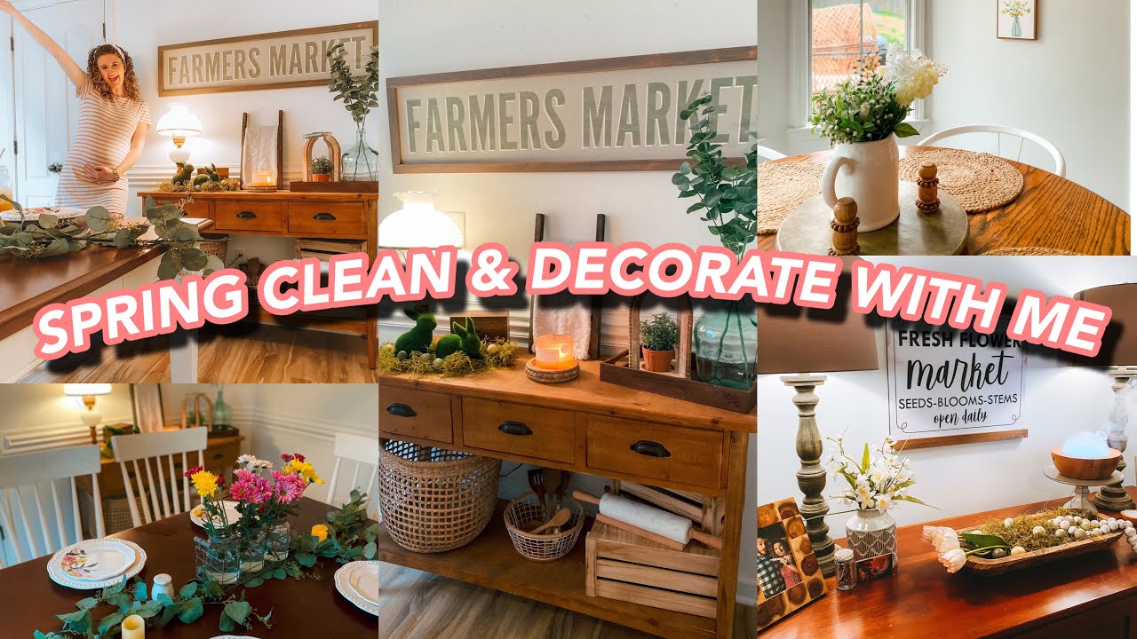 SPRING CLEAN AND DECORATE WITH ME 2021 | KALEIGH STEVENS
