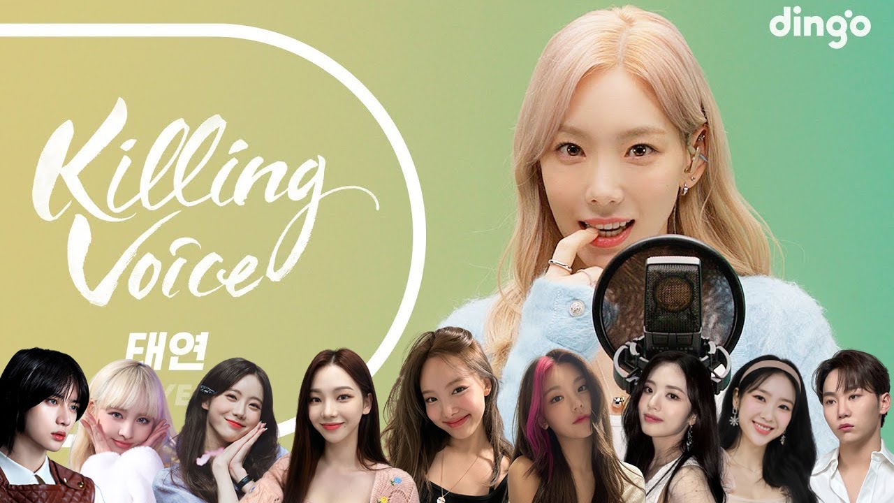kpop idols watching taeyeon’s 'killing voice'