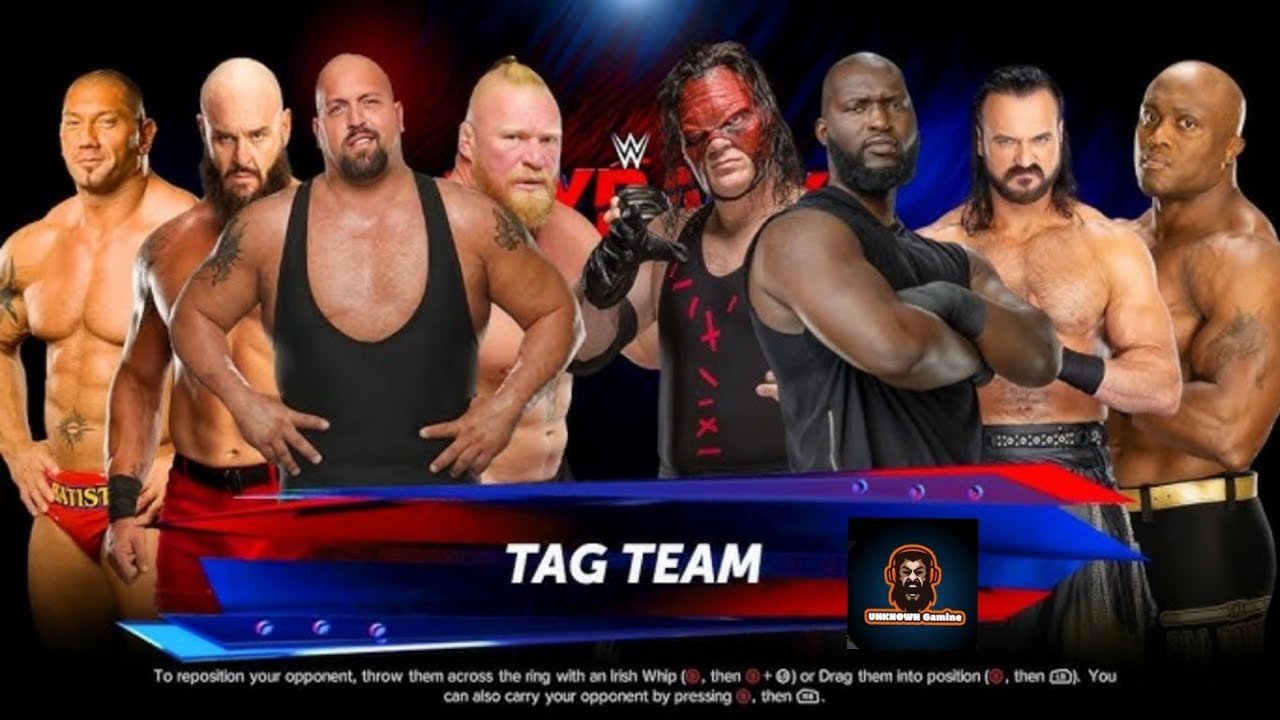 WWE- Big Show vs Brock Lesnar vs Braun Strowman vsMark Henry vs André the Giant vs Kane Match @WWE