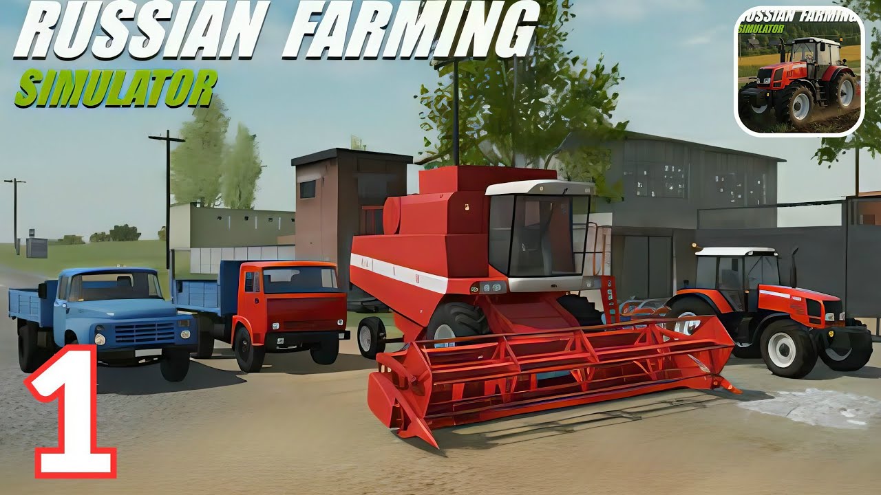 Russian Farming Simulator | Gameplay Part 1 | Open World Farming Game | Android iOS 
