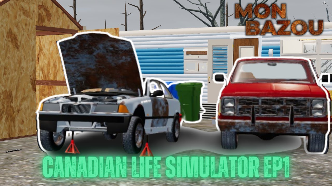Canadian Life Simulator Ep1 | Mon Bazou #monbazou #viral #trending
