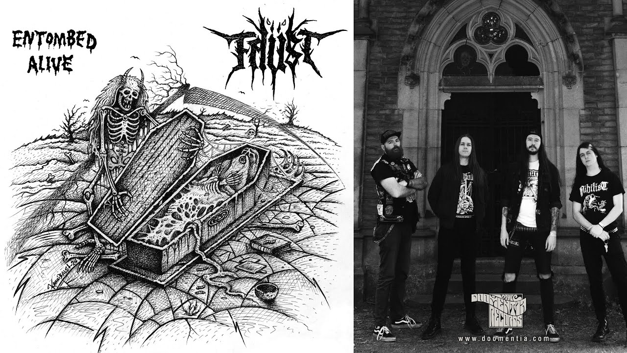 FAÜST - Entombed Alive I OFFICIAL LYRIC VIDEO