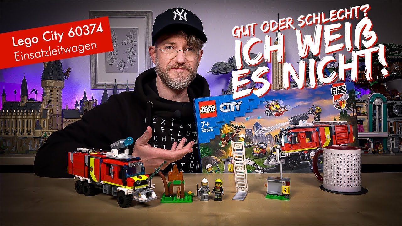 GEMISCHTE GEFÜHLE!! 🤯🤬😍 Lego City 60374 Einsatzleitwagen der Feuerwehr