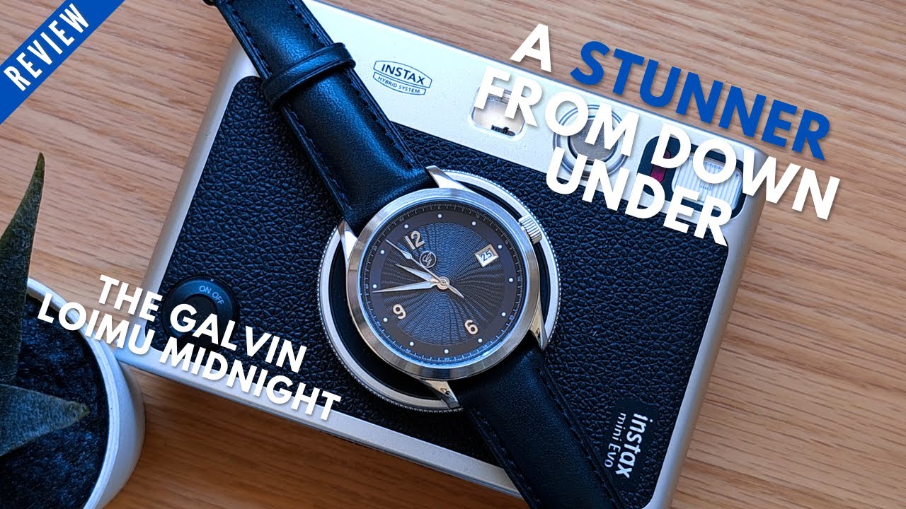 An Affordable STUNNER with one of the Best Dials in the Business 🌙 - Galvin Loimu Midnight Review