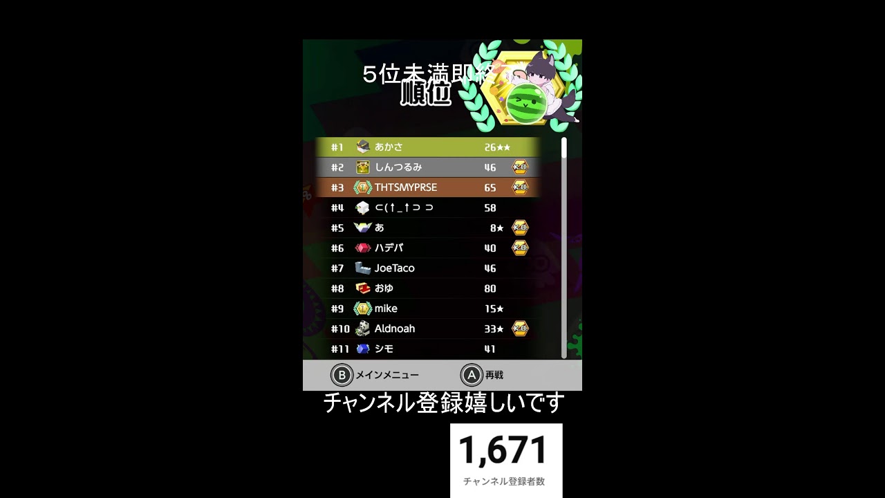 【テトリス９９】5位未満即終了