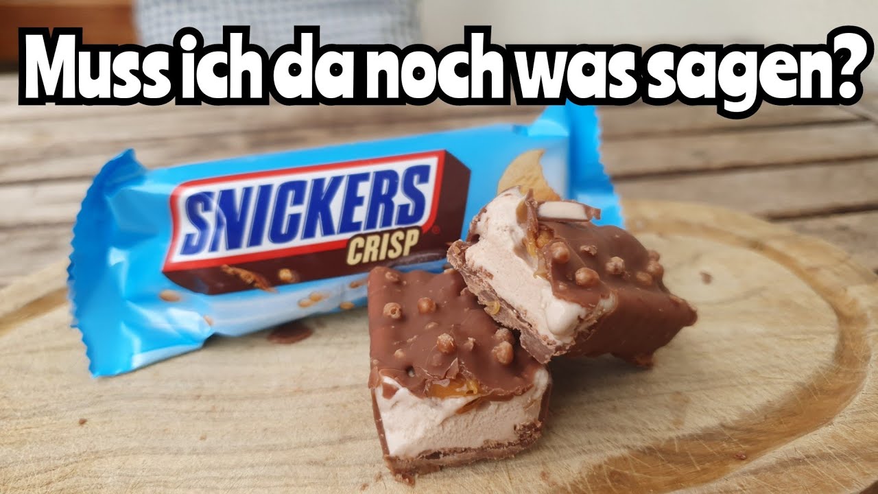 Snickers Crisp Eis im Test | Wie schmeckt es?
