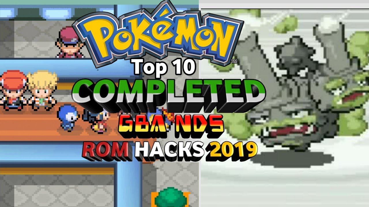 Top 10 Completed Pokemon GBA/NDS Rom Hacks with Mega Evolution , Z Move and Galar Forms! (2019)