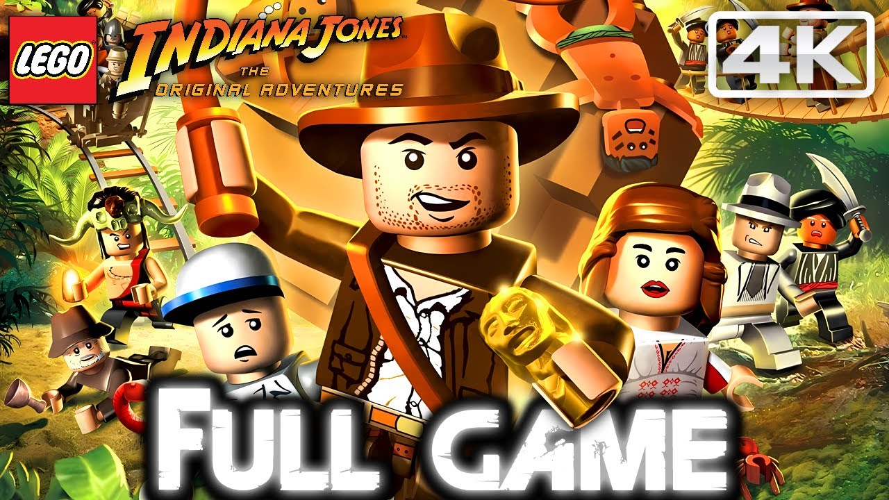 LEGO&reg; INDIANA JONES: THE ORIGINAL ADVENTURES Gameplay Walkthrough FULL GAME (4K 60FPS) No Commentary