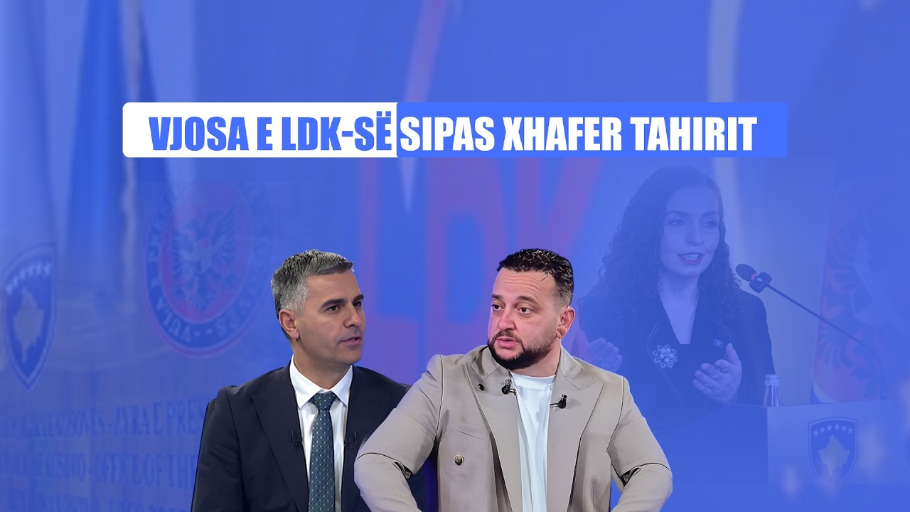 🔴 ADRESA -VJOSA E LDK-së SIPAS XHAFER TAHIRIT - 19.03.2026