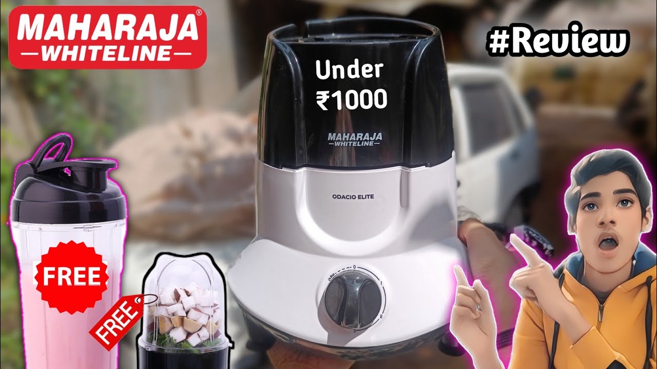 Maharaja Whiteline 750W Mixer Grinder 🔥 | 20,000 RPM Beast! 💪 | Unboxing & Ultimate Test