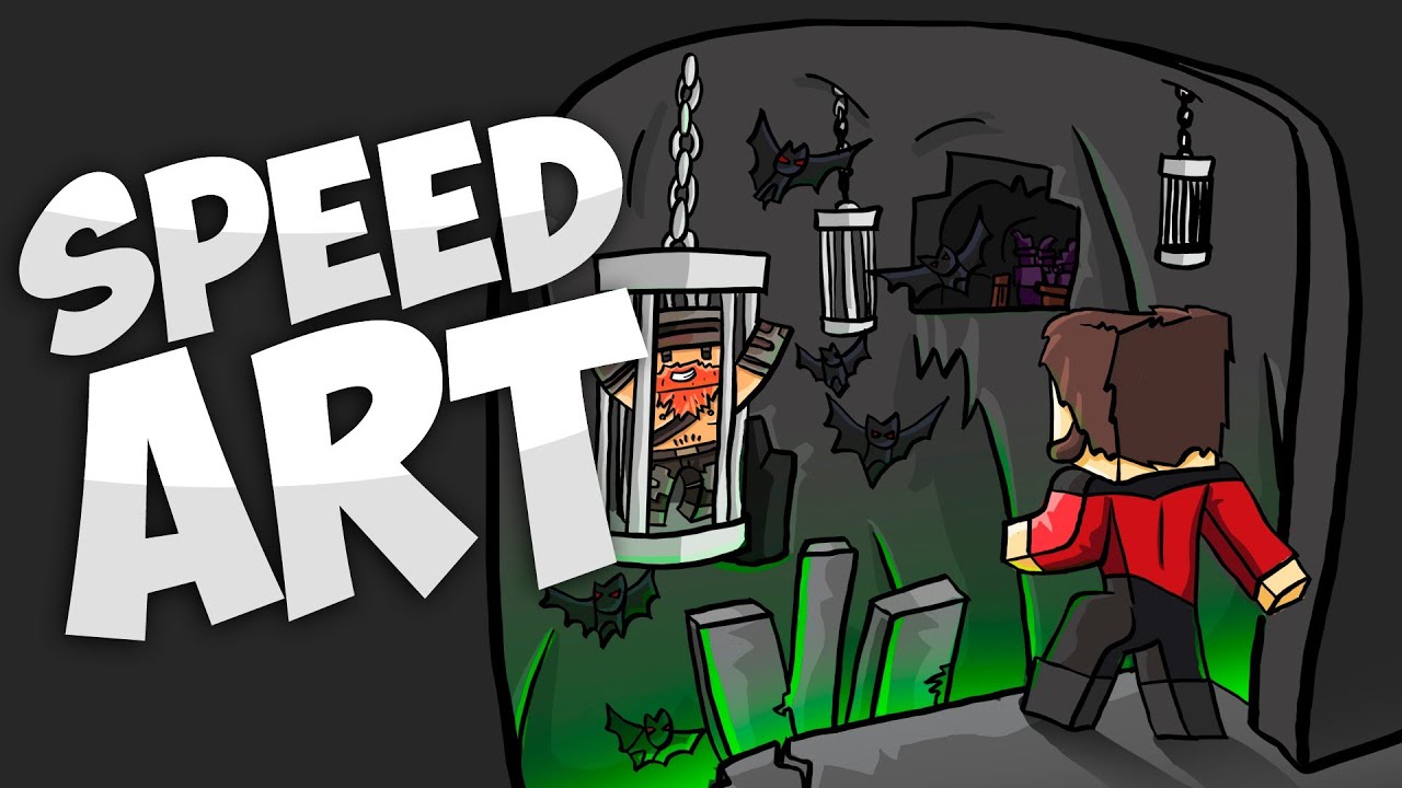 Minecraft 1.4 Thumbnail Speedart - ft. Yogscast