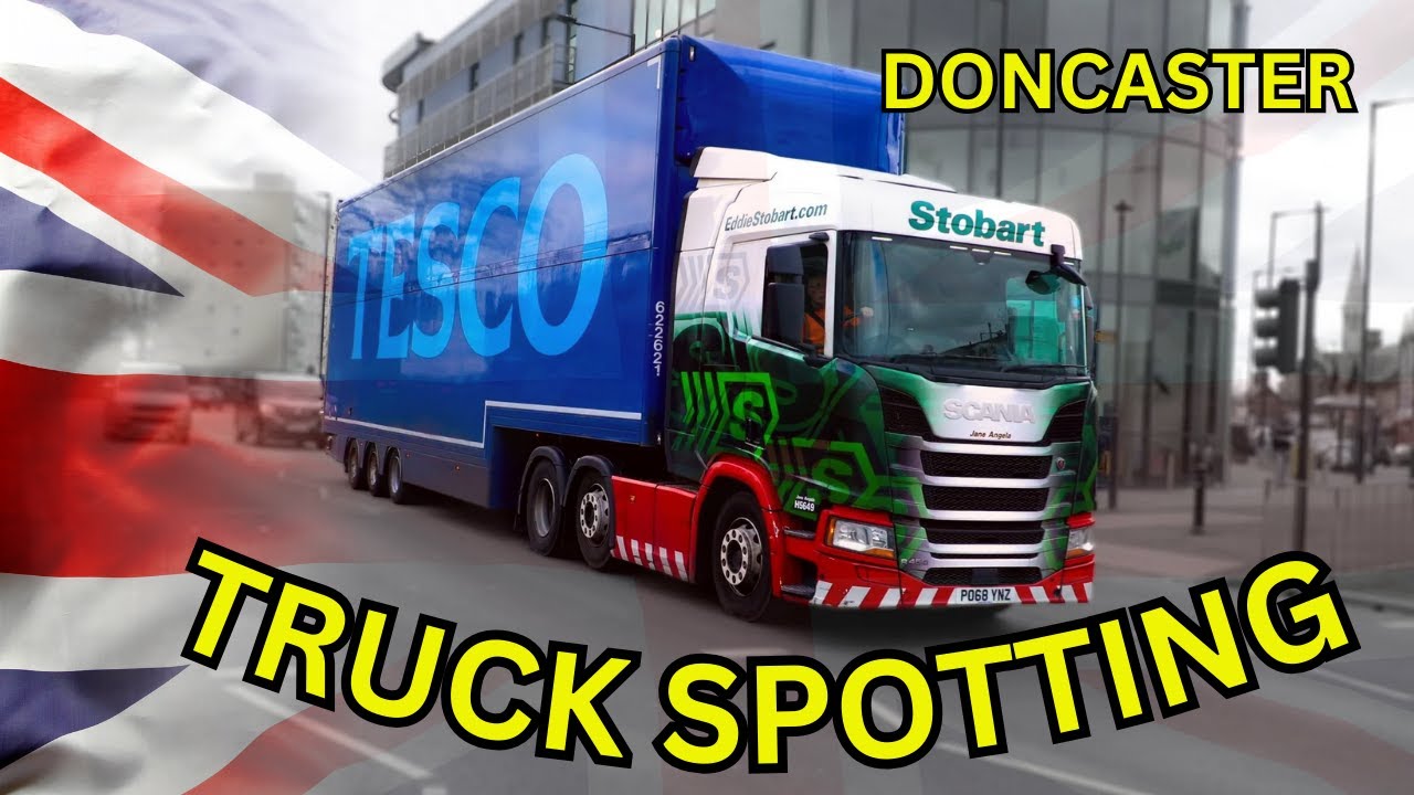 TRUCK SPOTTING UK: Frenzy Hits Doncaster City Centre 2022!