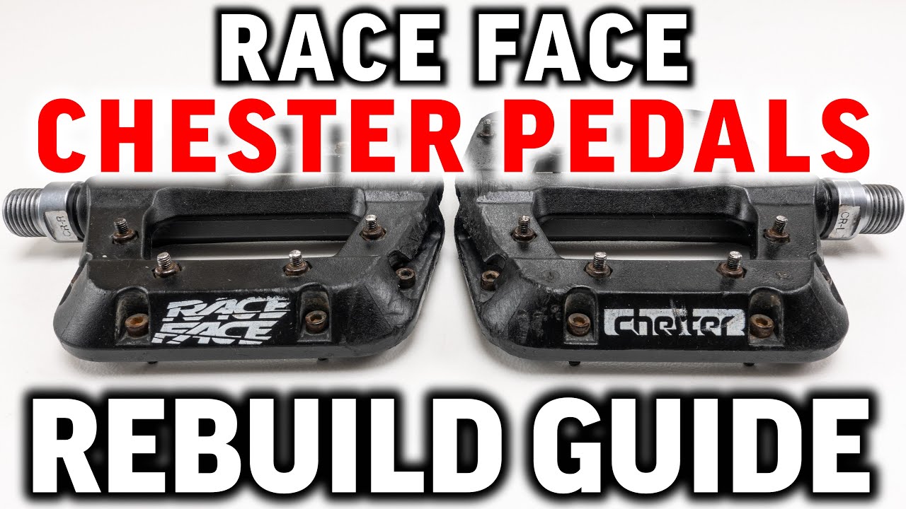 Race face Chester pedal service guide for beginners.  Don't damage your seals when assembling