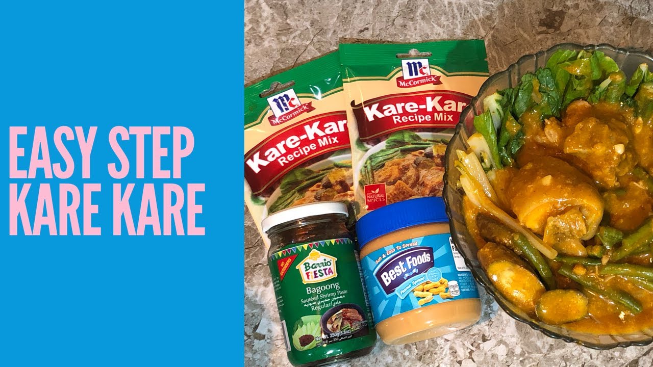 Easy Step Kare Kare | McCormick Recipe Mix | Perfect in All Occasion | Mrs Pia Magpantay