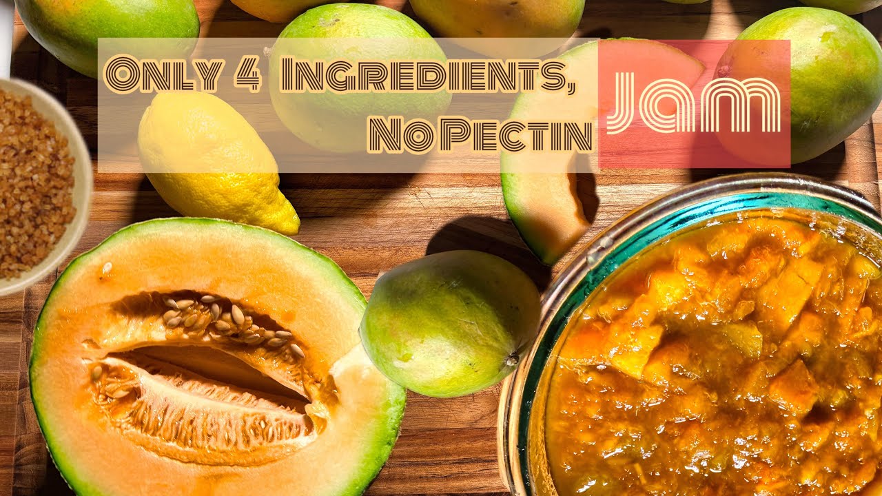 4-Ingredient Wonder: Fresh Mango, Melon & Lemon Jam – Better Than Grandma’s!
