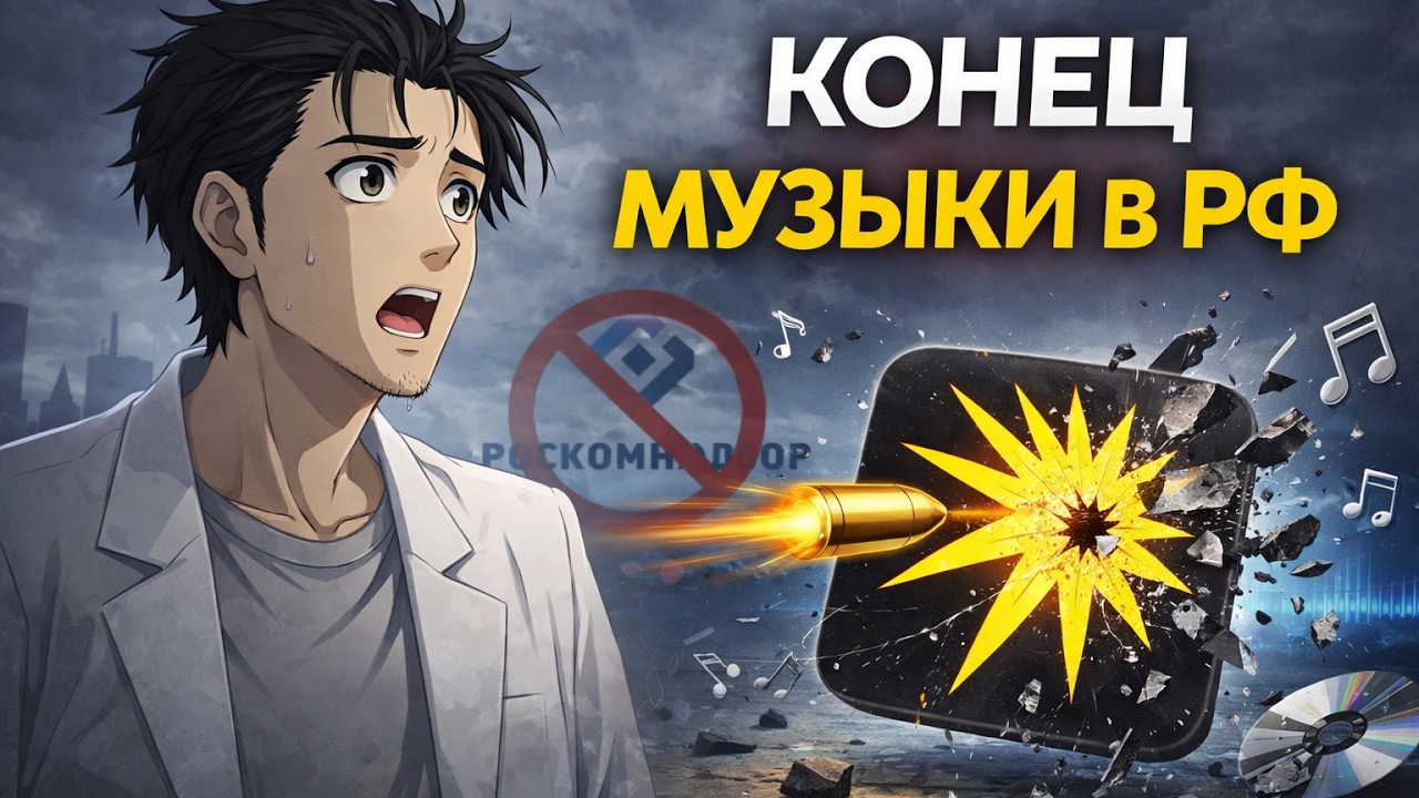 КОНЕЦ музыки в РФ…