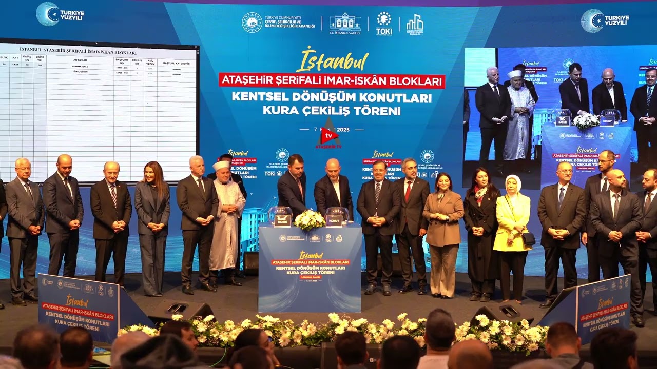 İMAR İSKAN BLOKLARINDA 1066 HAK SAHİBİ YENİ DAİRELERİNE KAVUŞTU