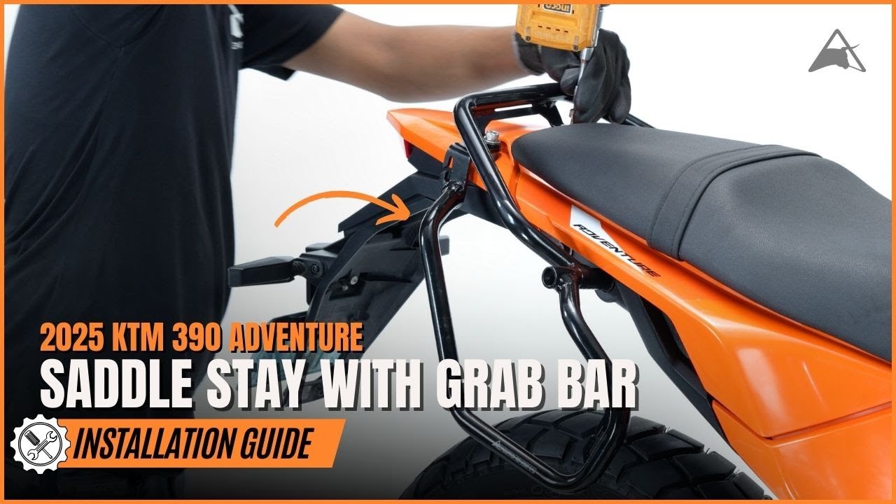 Saddle Stay Installation Guide for KTM 390 Adventure 2025 🛠️⚙️ | Auto Engina