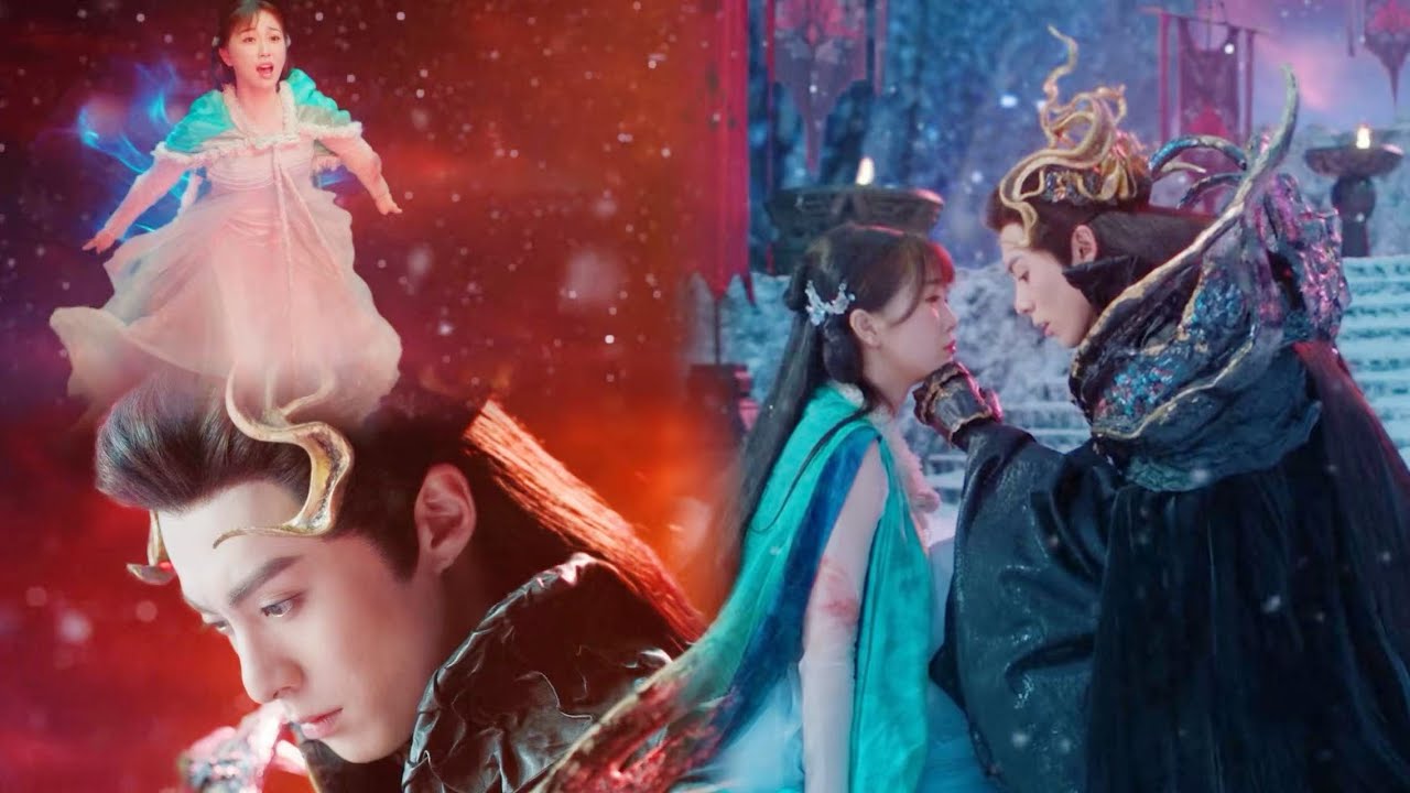 灰姑娘被推入烈火之中，魔尊及時相救，霸氣宣示主權：你渾身上下每一寸都只屬於我，誰敢動？ #爱情#玄幻#神尊#逆袭#虞书欣#王鹤棣#苍兰诀