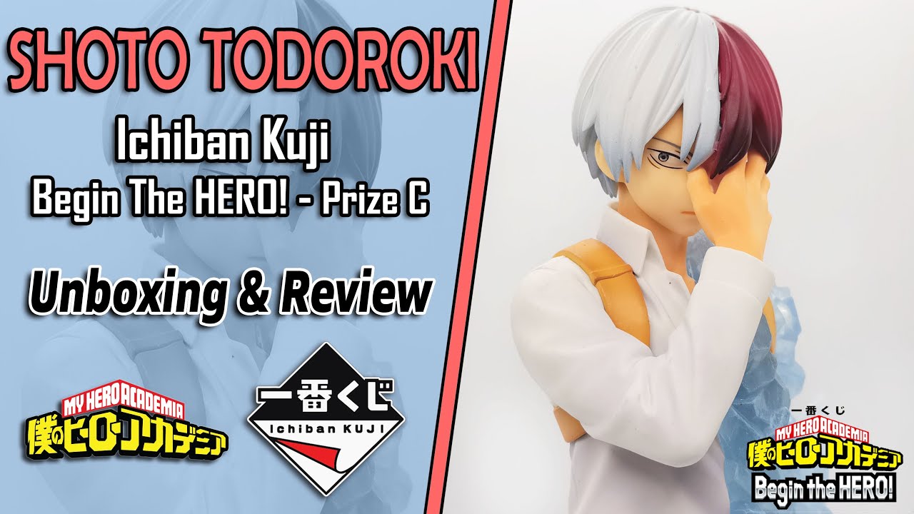 Shoto Todoroki Masterlise | My Hero Academia Begin The Hero | Ichiban Kuji Figure Review