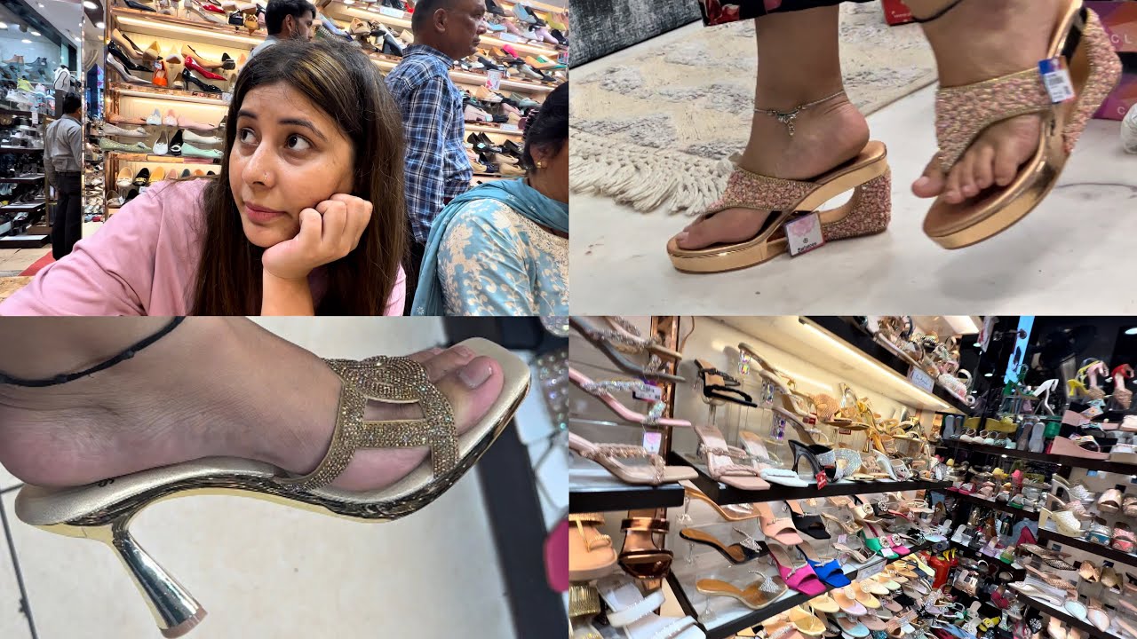 Trending footwear Haul. Wedding footwear collection 👡Sarojini Nagar footwear hual #footwearhaul