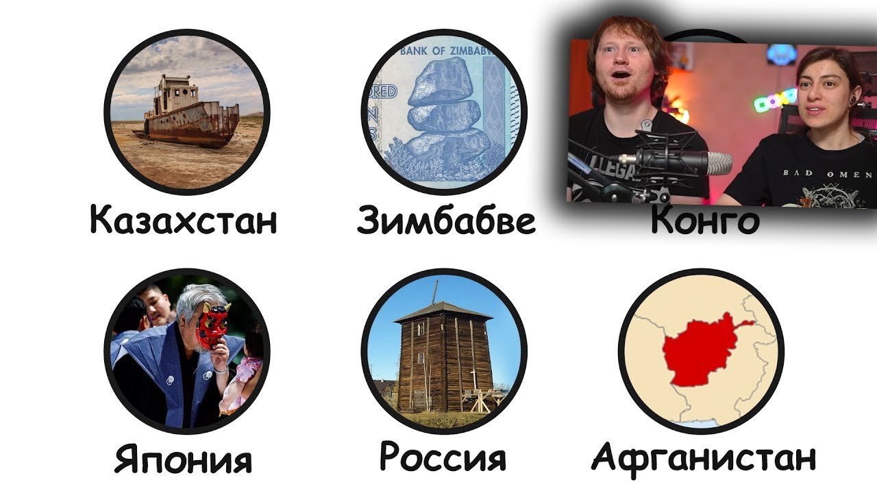 Странные факты про каждую страну мира (1 часть) | РЕАКЦИЯ на Бебраниума