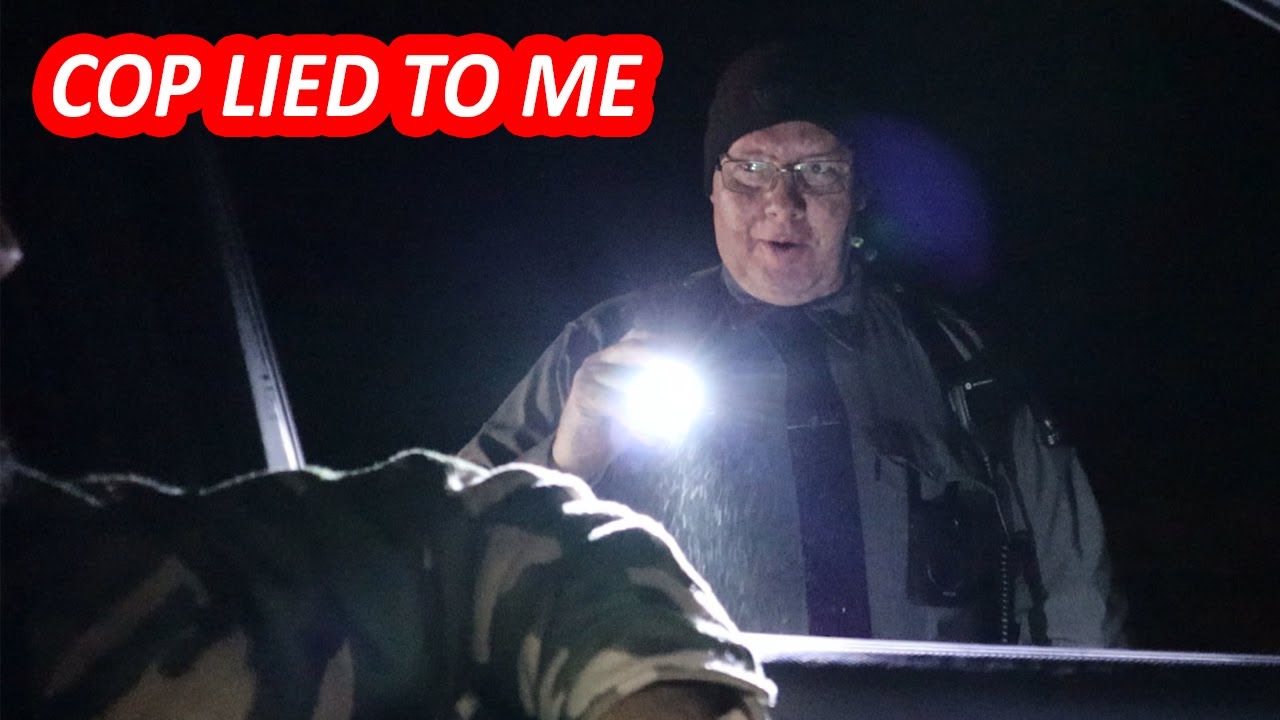 COPS PULLED ME OVER AND LIED!