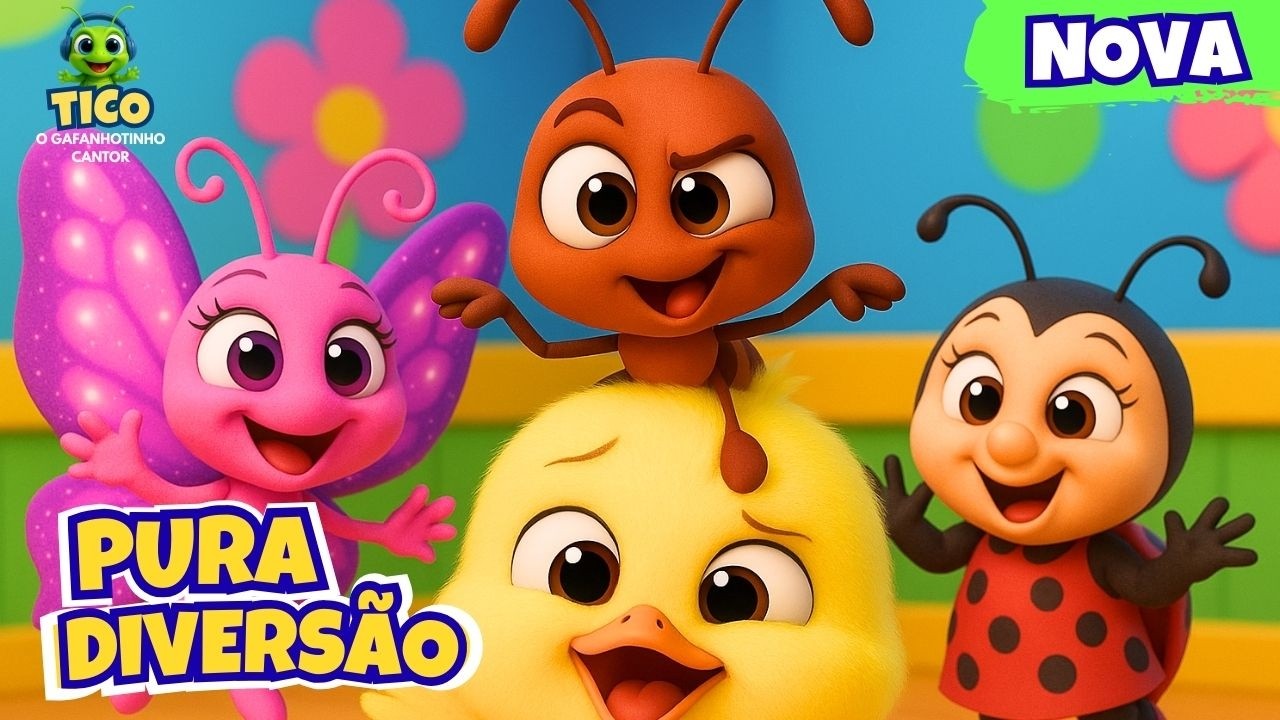 🐞💚 Maratona da Alegria Pula Pipoquinha 💫 | Pula Tico e Dona Aranha