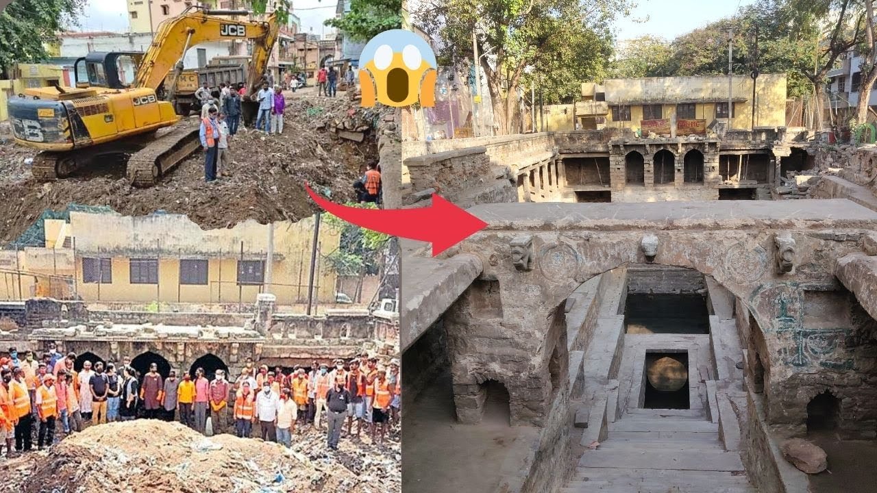Bansilalpet Step Well exclusive visuals | Historical Heritage of bansilalpet Hyderabad |Cmediatelugu