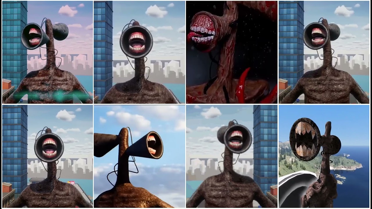 Mix - Siren Head New Coffin DanceMeme Song Cover #sirenheadcoffindance#coffindance #sirenhead 