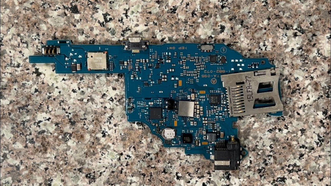 Sony PSP 3000 - How to replace super capacitor - Won’t keep date/time