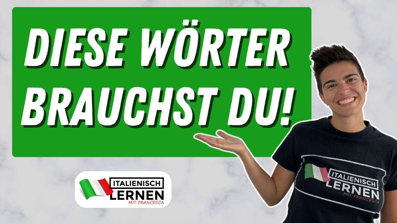 Italienisch für den Alltag 🇮🇹 Über 100 Wörter, die du wirklich brauchst (Compilation)
