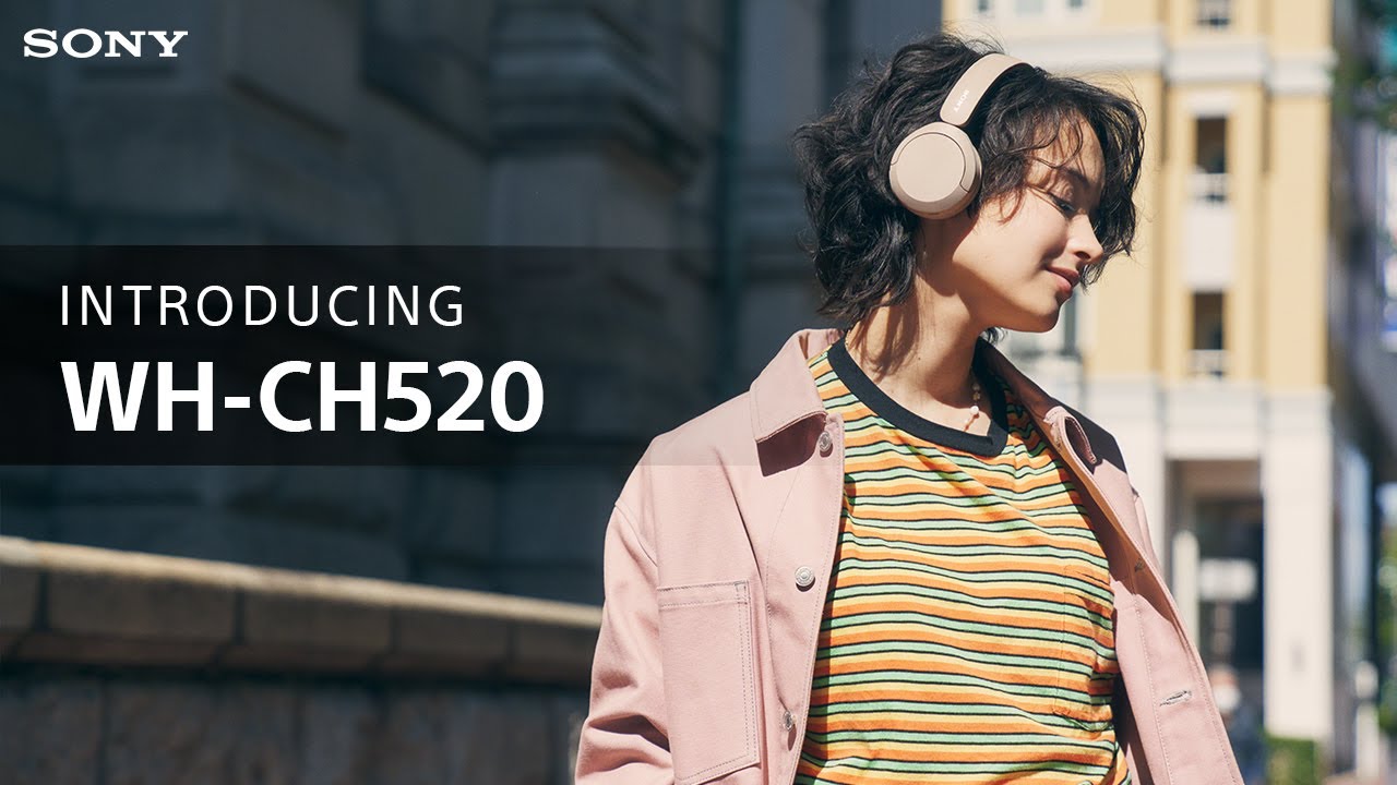 Introducing the Sony WH-CH520 On-ear Wireless Headphones
