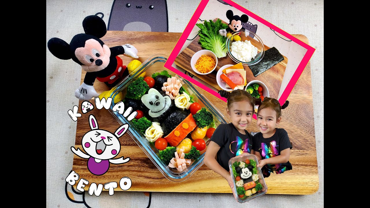 Mickey Mouse Bento Healthy Fun Lunch for Kids