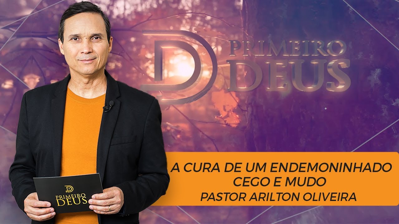 SBT 054 - A CURA DE UM ENDEMONINHADO CEGO E MUDO/ SÉRIE: MILAGRES DE JESUS/ PRIMEIRO DEUS/PR ARILTON