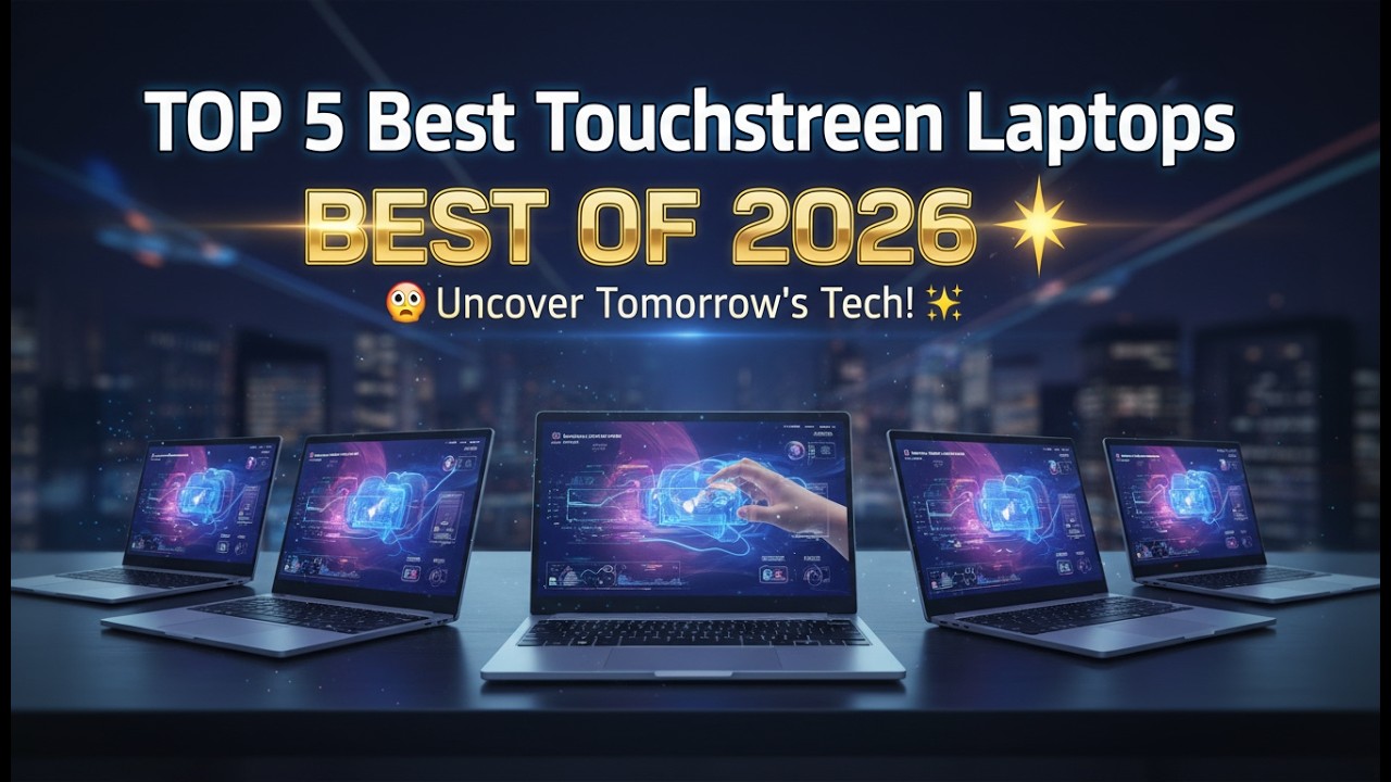 Top 5 Best Touchscreen Laptops in 2026 | 2-in-1 & Student Picks