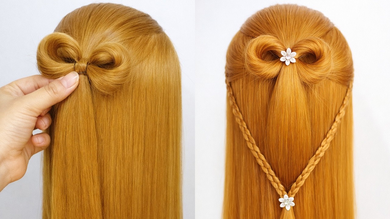 Easy & Beautiful Hairstyles for Girls| Hairstyle for Girls | Girls Hairstyle | Simple Open Hairstyle