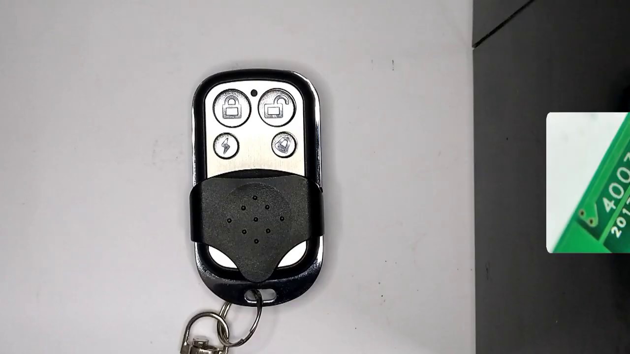 Como Copiar/Apagar Controle Clone Caixa de aço escovado (4003 LC)