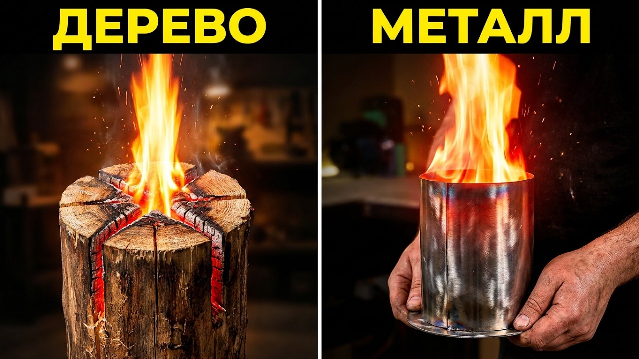 Газ больше не нужен! ИЗОБРЁЛ ЧУДО-ПЕЧЬ!