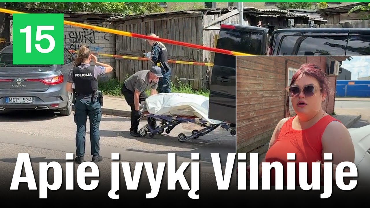 Vietinė gyventoja apie šešiolikmečio nužudymą Vilniuje: mus visus šokiravo