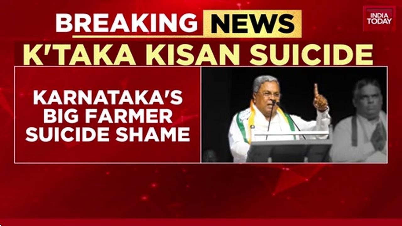 Karnataka's Crisis: 981 Farmer Suicides in 16 Months; Parties Trade Blame | India Today
