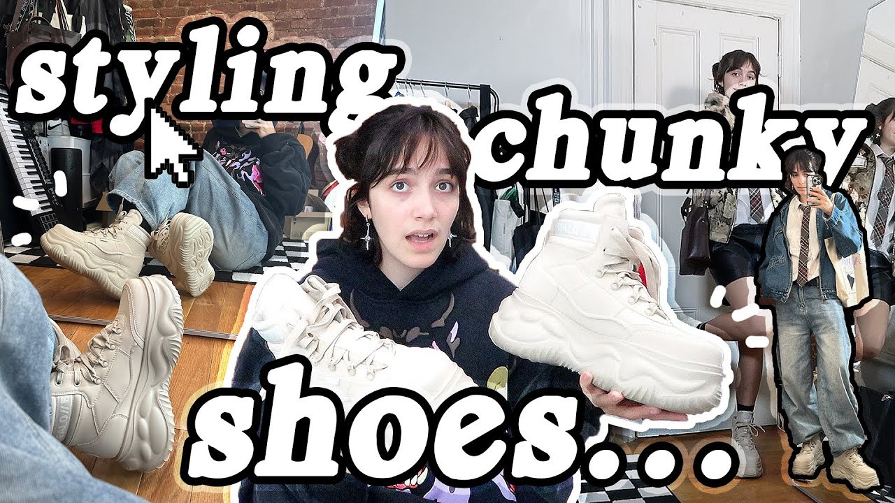 styling chunky shoes for FALL!! 🍂✨