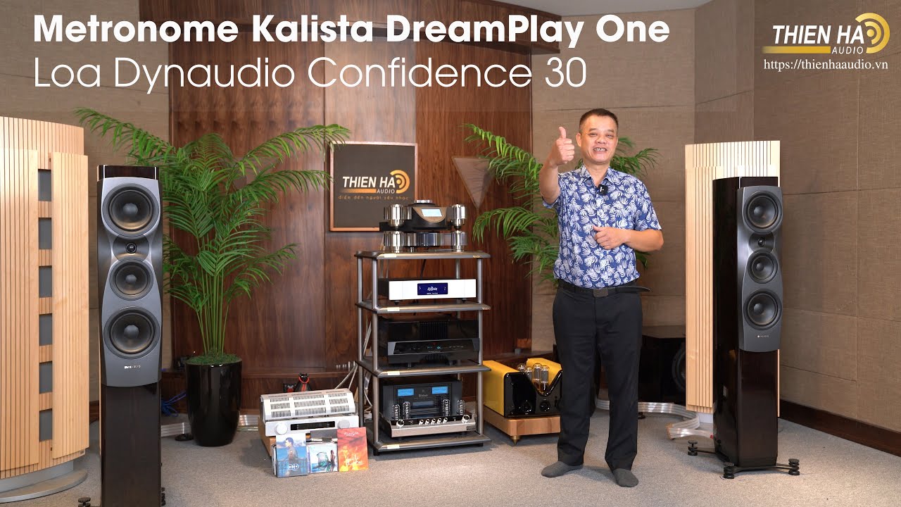 Dynaudio Confidence 30 + Gryphon Diablo 300 - Tham Chiếu Phối Ghép Metronome Kalista DreamPlay One