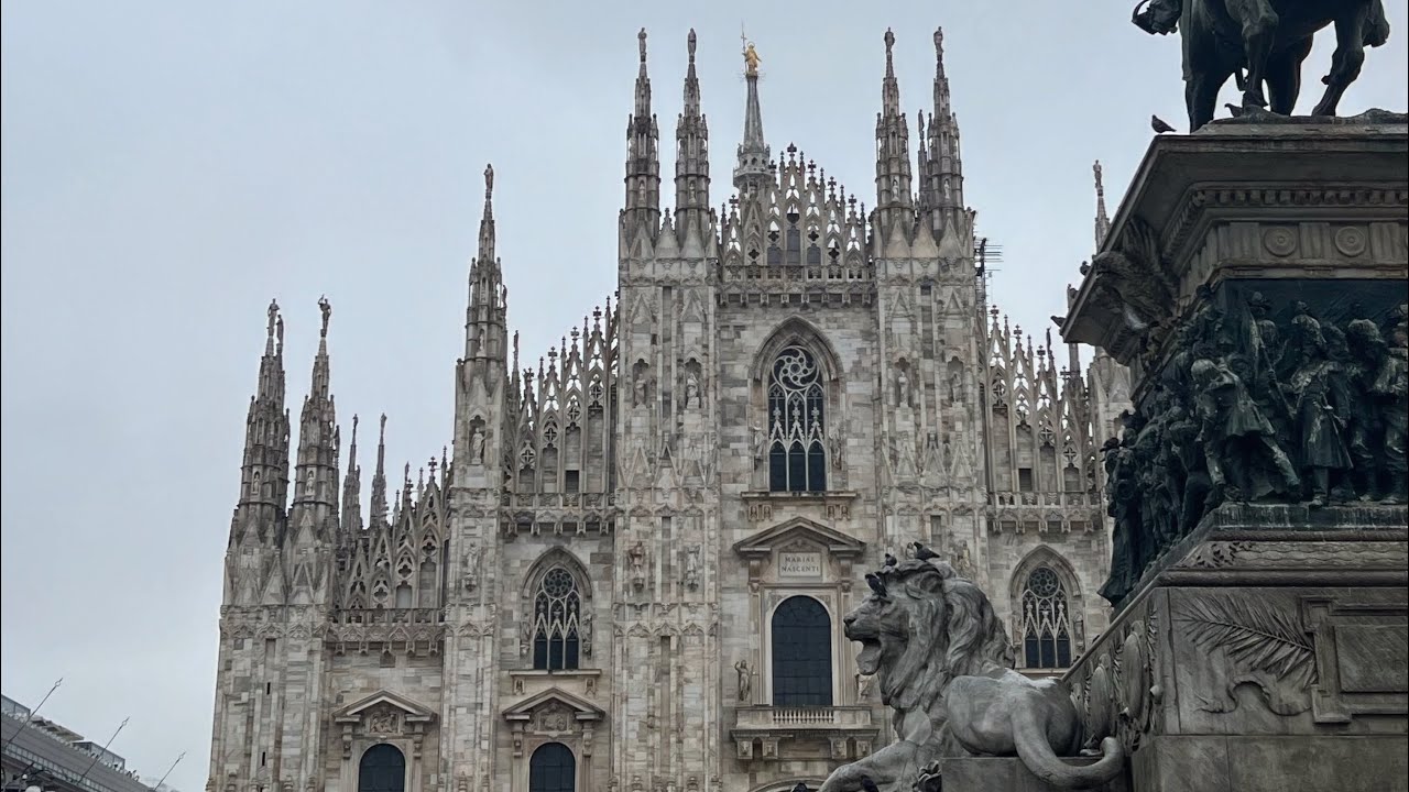 🎬 N 37. Милан. Витрины Новых коллекций весна- лето. Рестораны. Дуомо. Галерея Витторио Эммануэле.