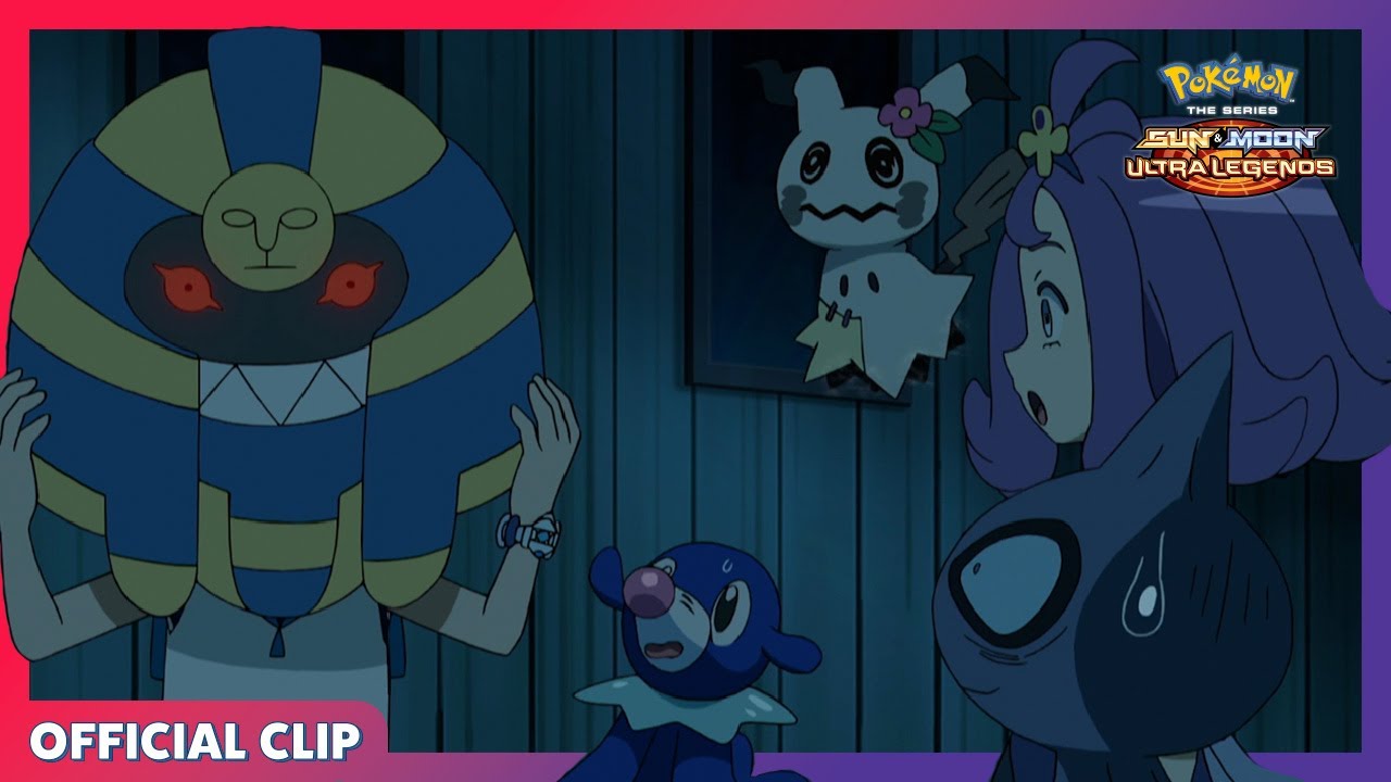 A Haunted House! | Pokémon the Series: Sun & Moon—Ultra Legends | Official Clip